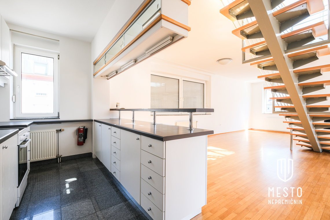 Štirisobno dupleks penthouse stanovanje v Zupančičevi jami – 3